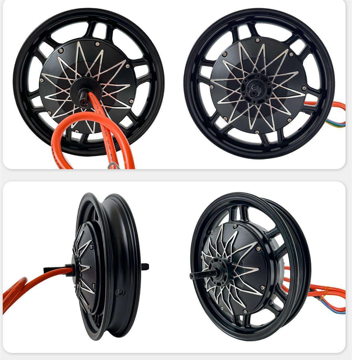 Motor BLDC de alta velocidad d - 72V 5000W Hub Motor Kit reseña y precio